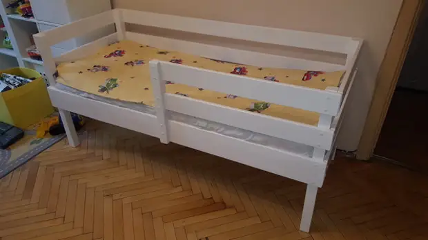 Bed mei jo eigen hannen foar it 1600r bêd, doch it sels, lang