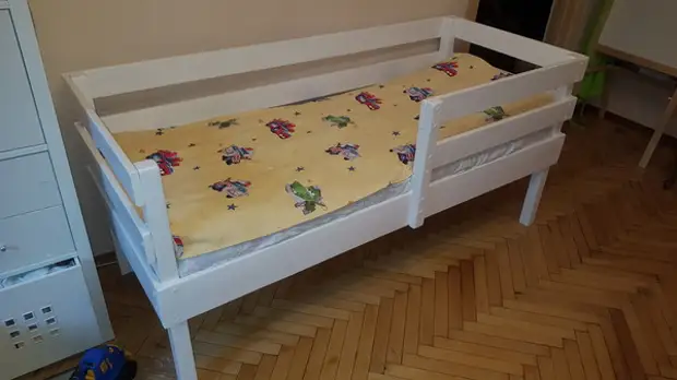 Cama coas túas propias mans para a cama 1600R, faino vostede mesmo, moito tempo