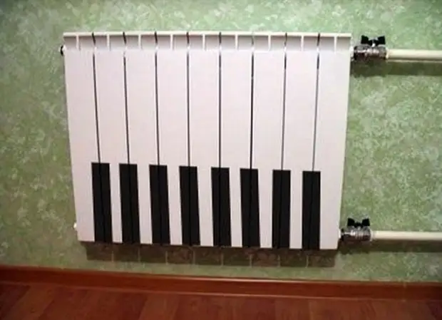 How to make a heating radiator beautiful