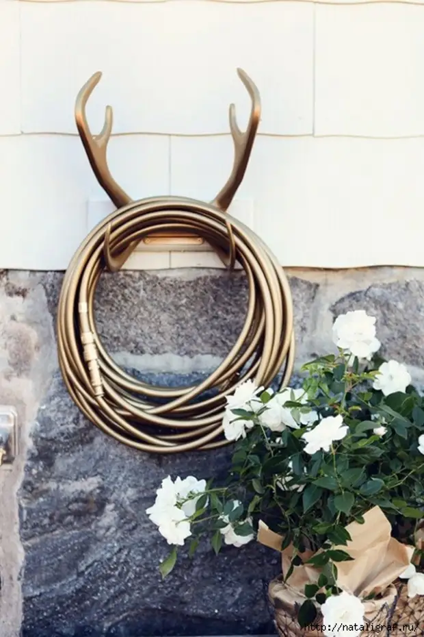 Cosa fare dal tubo del giardino, vecchio