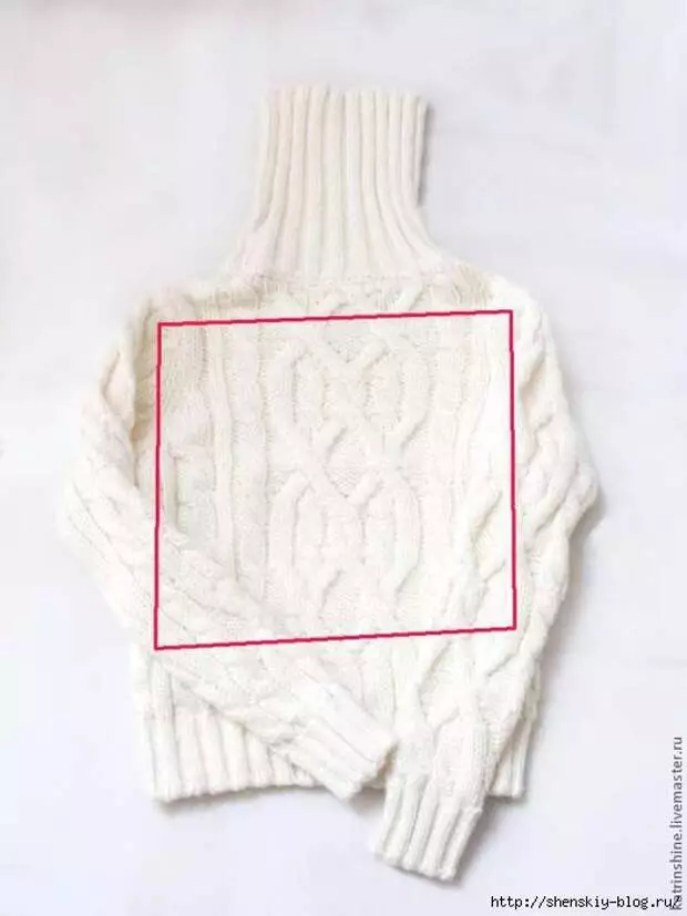 Pude fra en gammel strikket sweater: master klasse