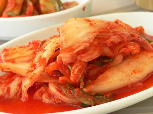 Kimchi kimchi, ukutya, yenze ngokwakho