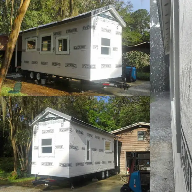 Študent chcel žiť v hosteli a postavil dom za 14 000 USD