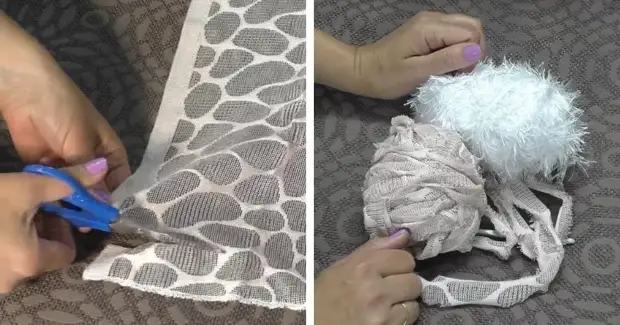 Tinggal tulle? Panangan diri sareng crochet sareng ngadamel kageulisan kanggo bumi