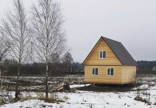 Por que non pode construír unha casa en pilas