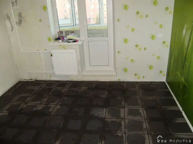 Tile in the kitchen