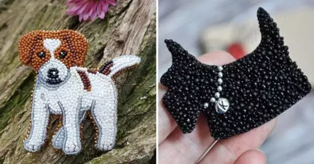 Подобро од накит! Beaded Brooches го стори тоа сами