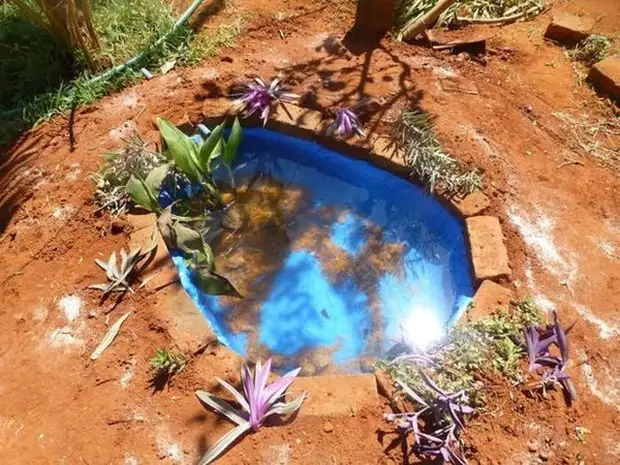 چگونه یک حوضچه را بسازید