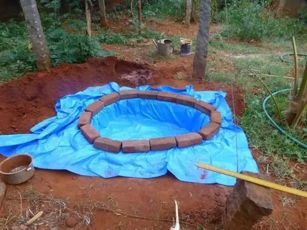 چگونه یک حوضچه را بسازید