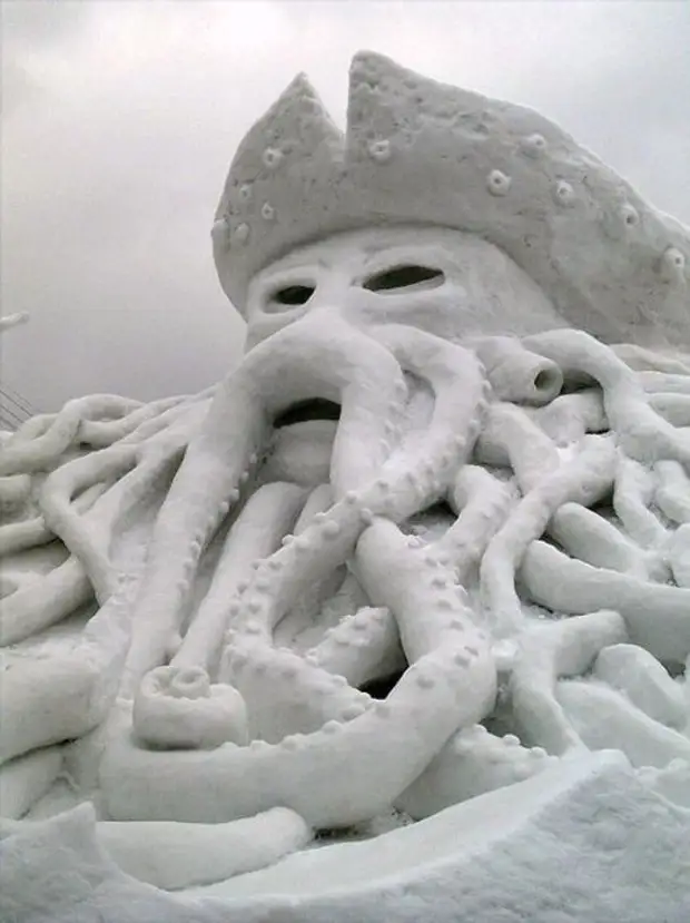 مجسمه های برف (53 عکس)