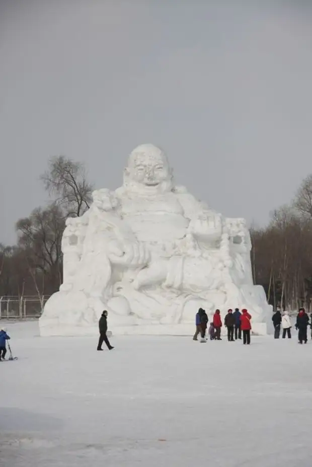 مجسمه های برف (53 عکس)