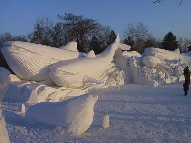 Snow Sculptures (53 foto)