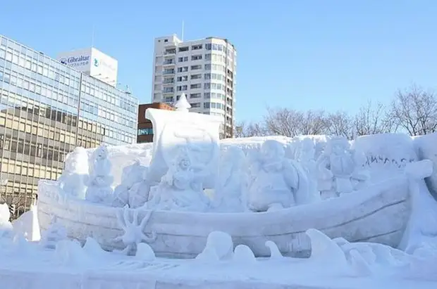 Escultures de neu (53 fotos)