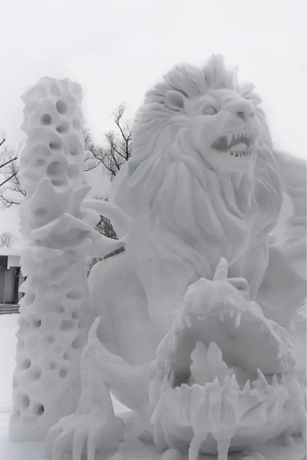 Escultures de neu (53 fotos)