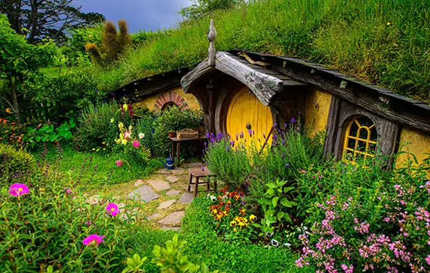 Hobbit House any Nouvelle-Zélande