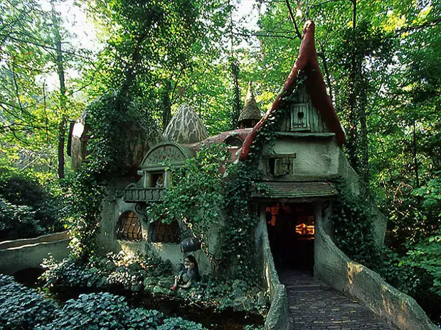 Casa florestal nos Países Baixos