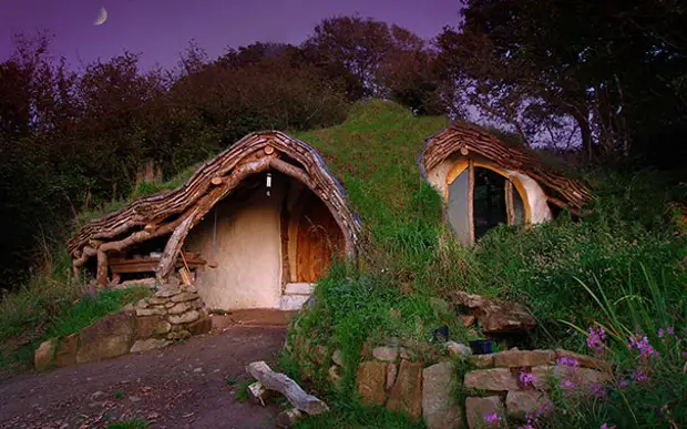 Trano mahafinaritra: trano hobbit any Wales, United Kingdom