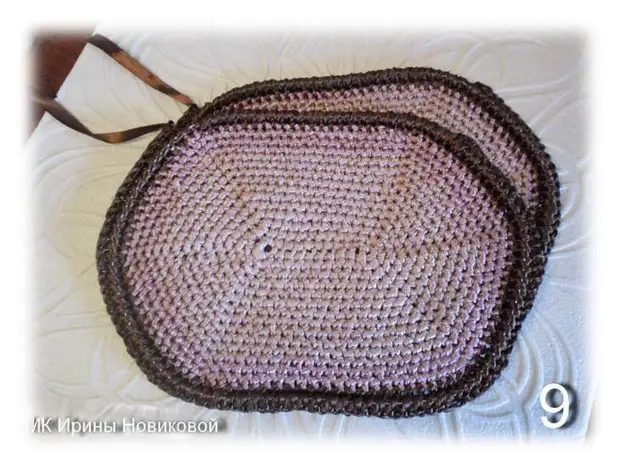 Master Classes - Knit Satin Ribbon Bag