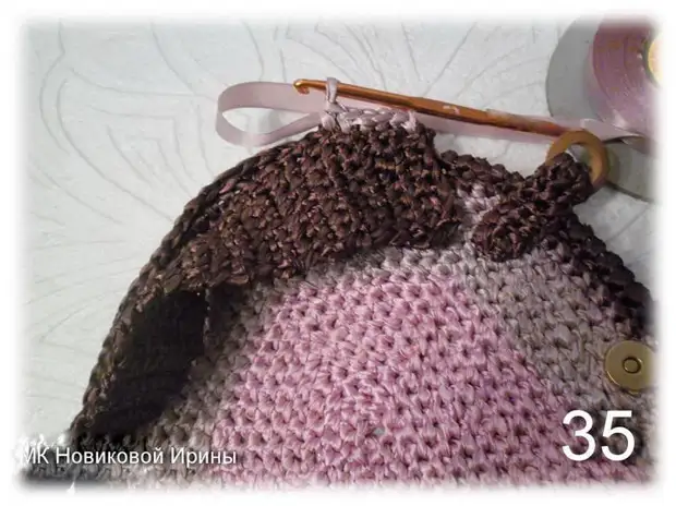 Master Classes - Knit Satin Ribbon Bag