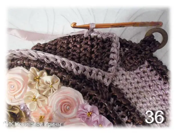 Master Classes - Knit Satin Ribbon Bag