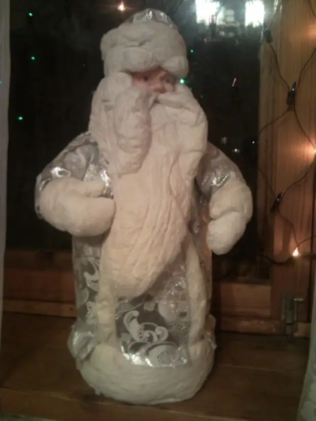 Restaurierung von Baumwolle Santa Claus