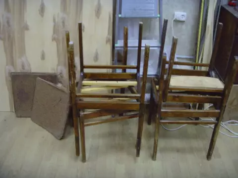 Egy egyszerű szék egyszerű javítása