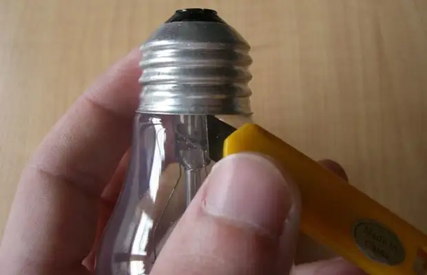 Different ways of using non-working light bulbs that are sorry to throw out