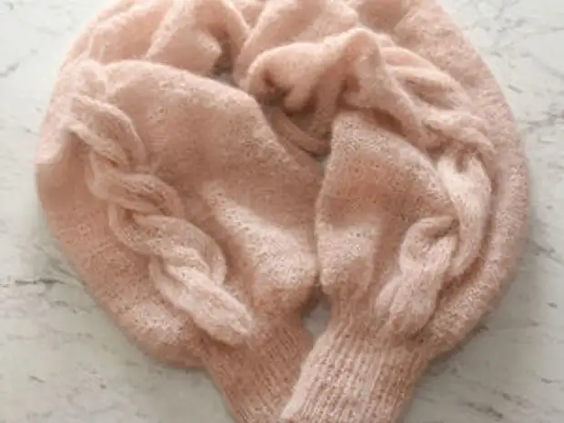 Knit Shal- స్లీవ్లు - ఫ్యాషన్ మరియు అద్భుతమైన అనుబంధ | ఫెయిర్ మాస్టర్స్ - చేతితో తయారు చేసిన, చేతితో తయారు చేసినట్లు