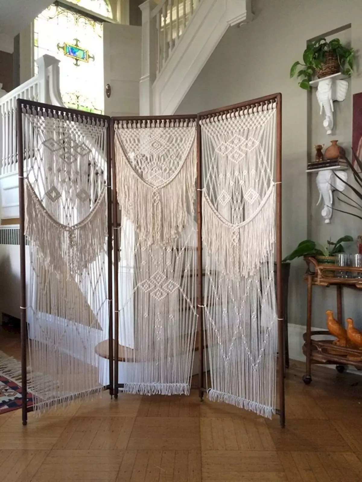 Macrame: Zəfər ilə unudulmuş bir texnik olaraq iynə işinə qayıtdı