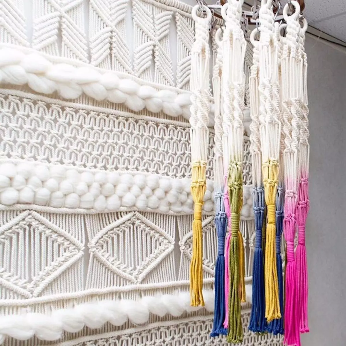 Macrame: Zəfər ilə unudulmuş bir texnik olaraq iynə işinə qayıtdı