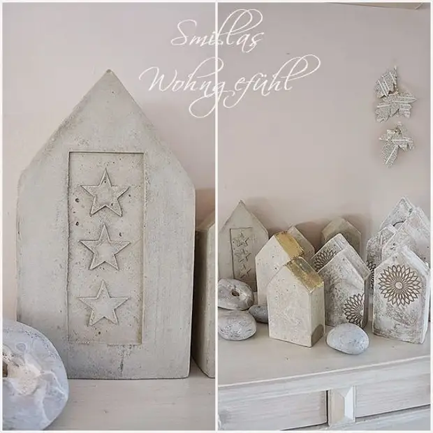 I-Smillas Wohnsefl: DIY: Betonhduser Mit un Ohne Schnickschnack: