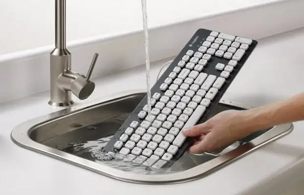 可清洗鍵盤Logitech可清洗鍵盤K310。