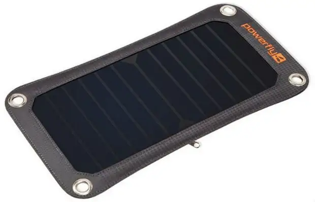 Solar Chargier aus Powerefly.