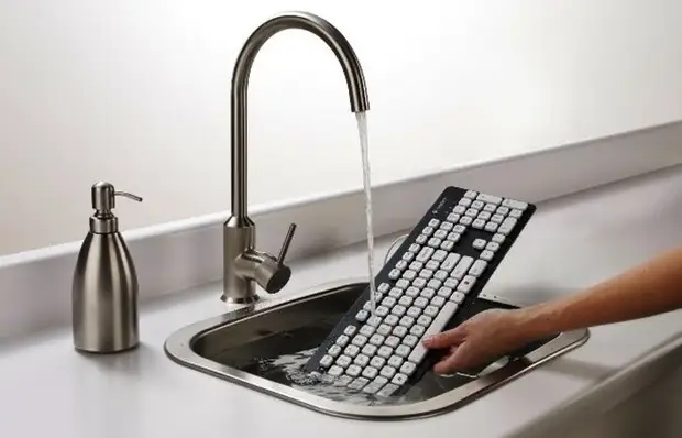 Logitech Washable Keyboard K310 keyboard.