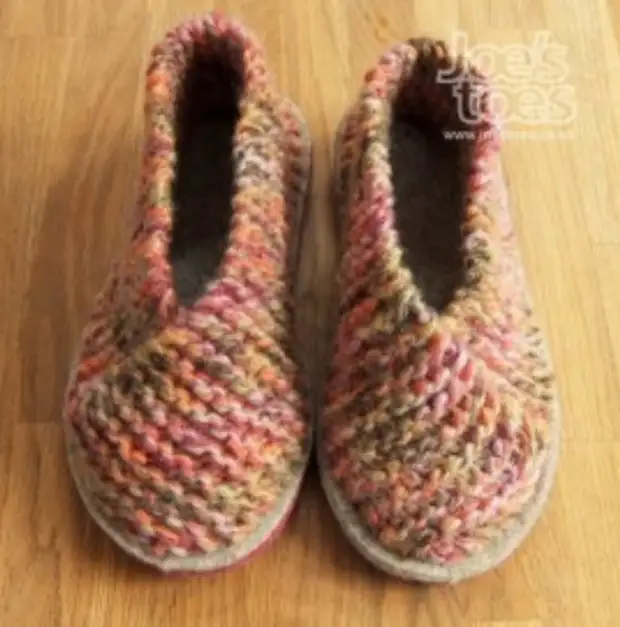 Knit Cozy Slippers yeHome Hook ...