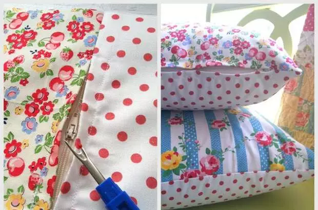 Conas pillowcase a dhéanamh go héasca ar zipper