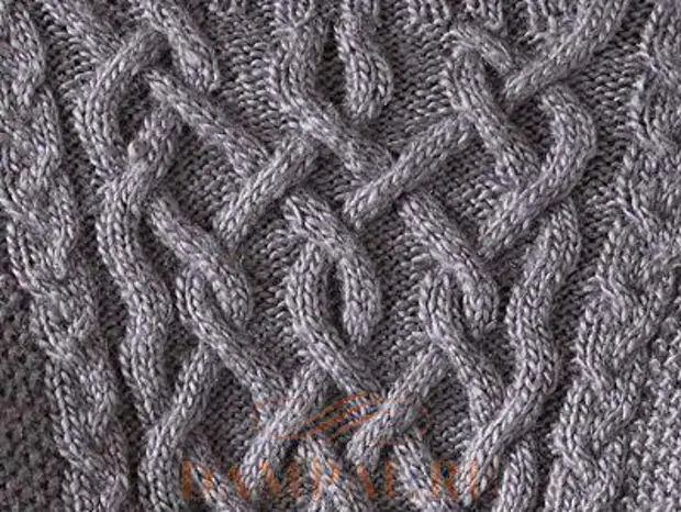 плетени пуловер