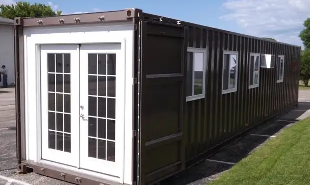 House of container, which can be ordered directly on the Internet