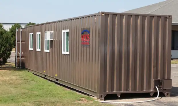 House container with an area of ​​30 square meters. meters.