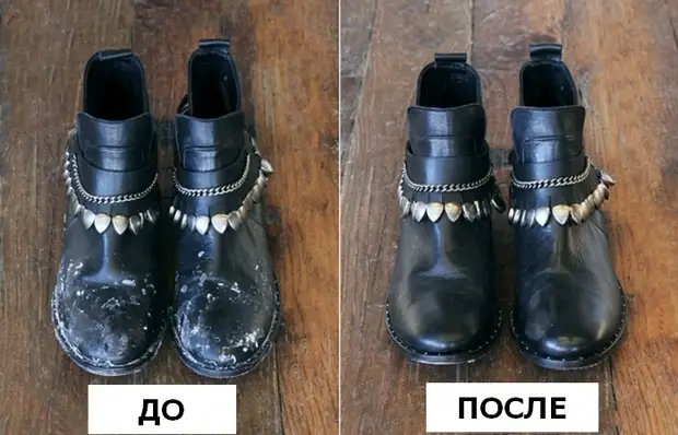 Como se livrar de manchas brancas nos sapatos e trazê-lo em ordem: 3 passos simples