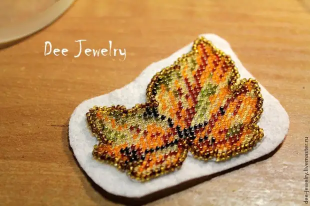 Garts By Partbounery Beads Brooch