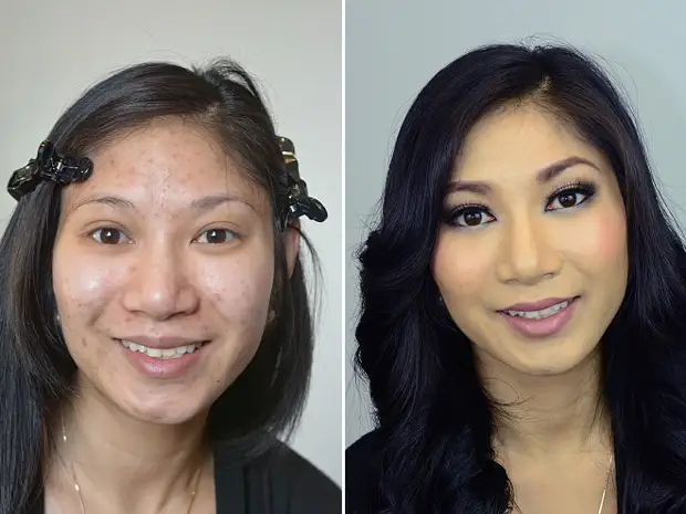 Vor und nach dem Make-up oder einer anderen Chronik der Täuschung