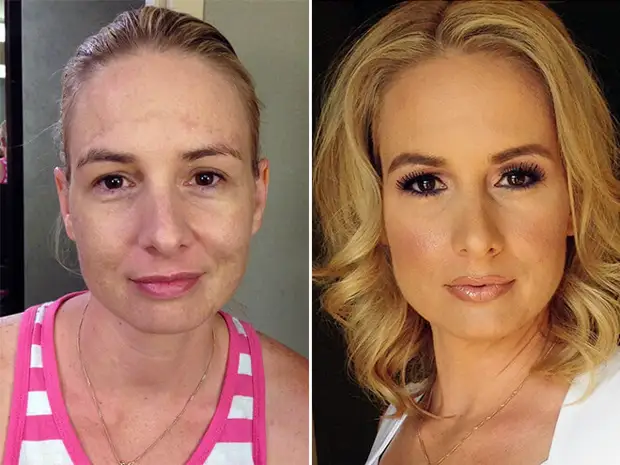 Vor und nach dem Make-up oder einer anderen Chronik der Täuschung