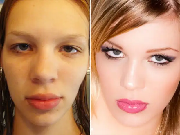 Vor und nach dem Make-up oder einer anderen Chronik der Täuschung