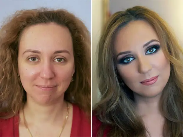 Vor und nach dem Make-up oder einer anderen Chronik der Täuschung