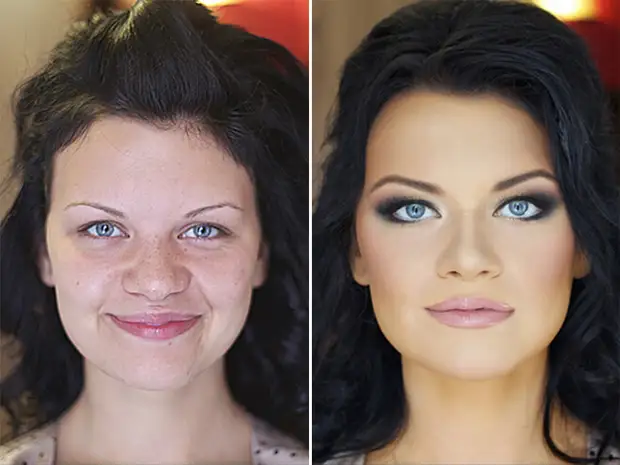 Vor und nach dem Make-up oder einer anderen Chronik der Täuschung