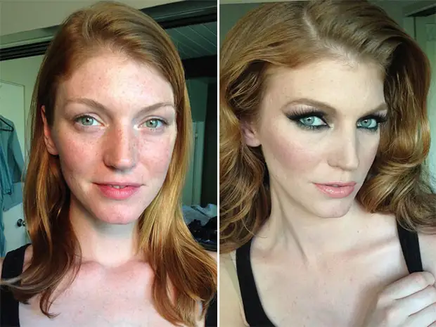 Vor und nach dem Make-up oder einer anderen Chronik der Täuschung