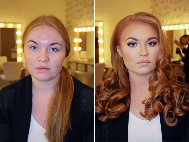 Vor und nach dem Make-up oder einer anderen Chronik der Täuschung