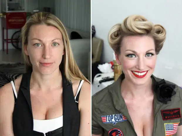 Vor und nach dem Make-up oder einer anderen Chronik der Täuschung