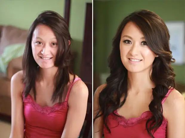 Vor und nach dem Make-up oder einer anderen Chronik der Täuschung